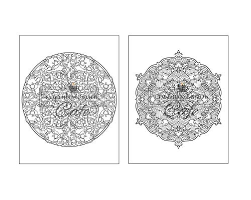 125 Mandalas: An Adult Coloring Book Featuring 125 of the World's Most Beautiful Mandalas for Stress Relief and Relaxation - Image 12