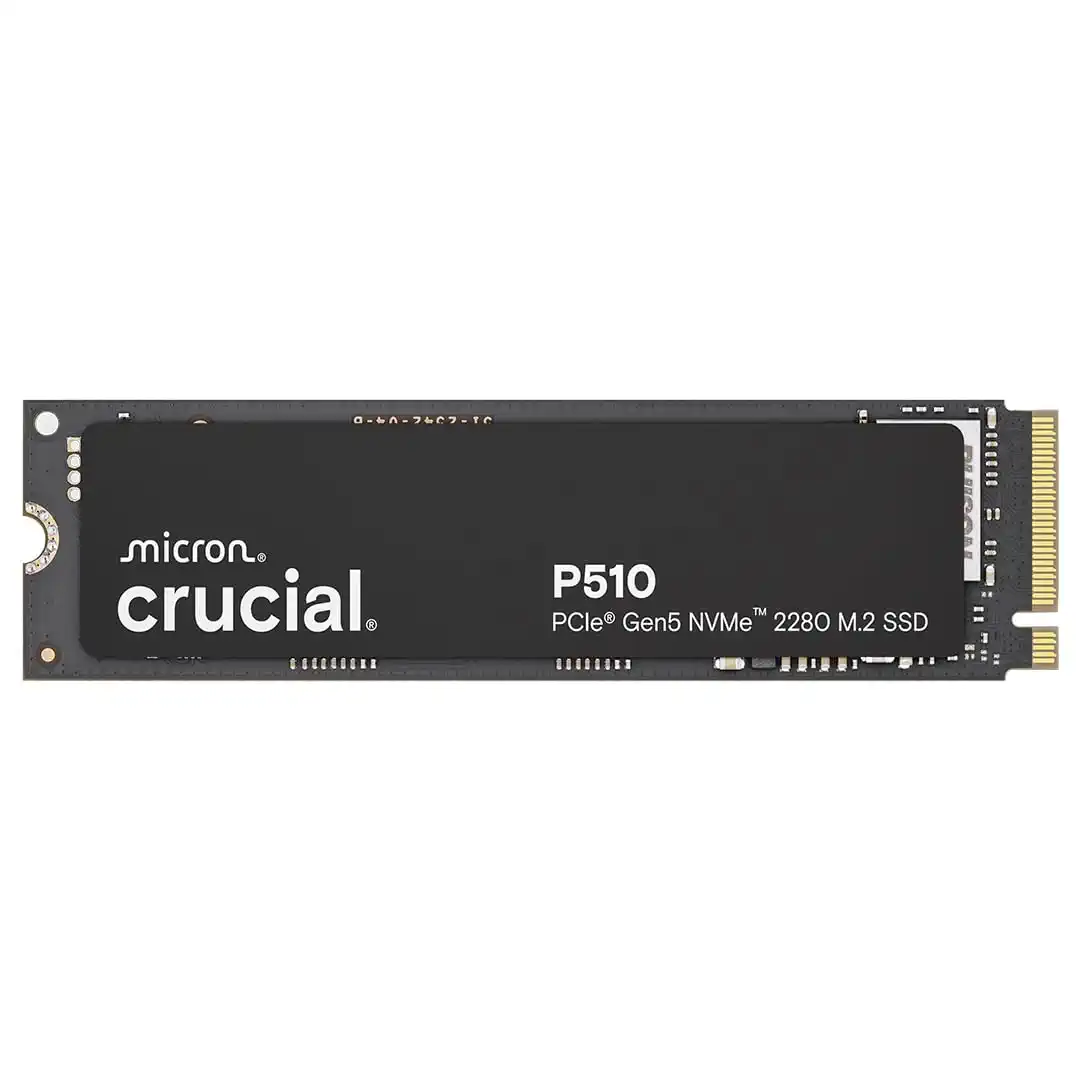 Crucial P510 SSD 1TB M.2 NVMe PCIe 5.0 x4 Gen5, bis zu 11.000 MB/s Lesen, 9.500 MB/s Schreiben, für Laptop und Desktop PC, TLC NAND, Interne Festplatte - CT1000P510SSD8-01