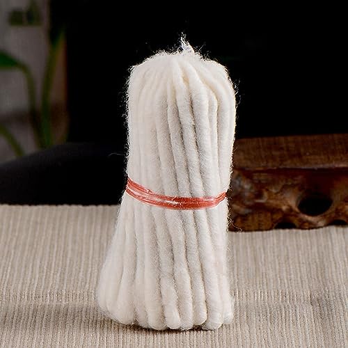 5 piezas de mechas de algodón para velas y lámparas de aceite miniatura 4