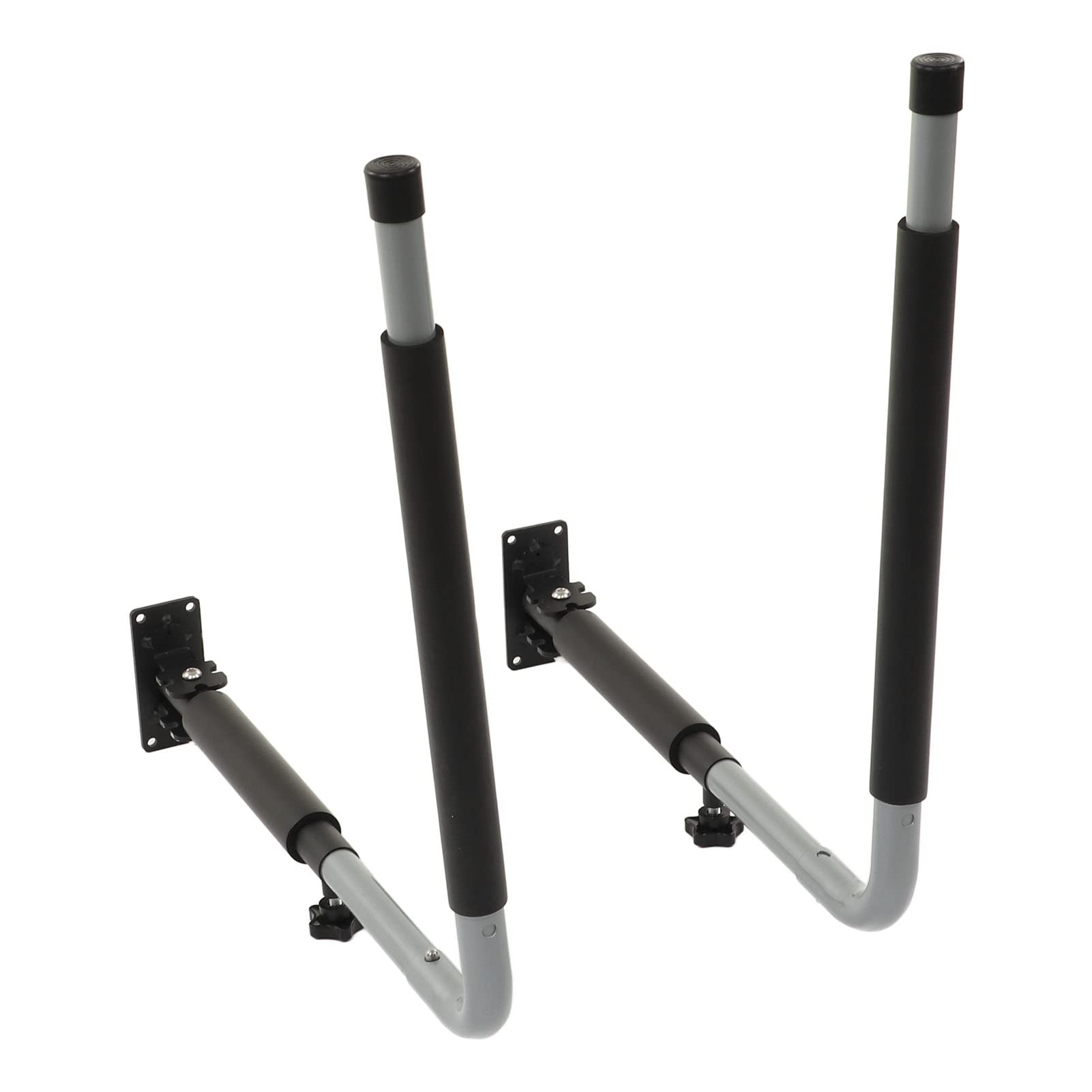 Qqmora Bastidores de Almacenamiento para Kayak de Alta Resistencia con Espuma EVA para Uso en Interiores y Exteriores, Colgador para Tabla de Surf y Bicicleta de Aleación de Aluminio