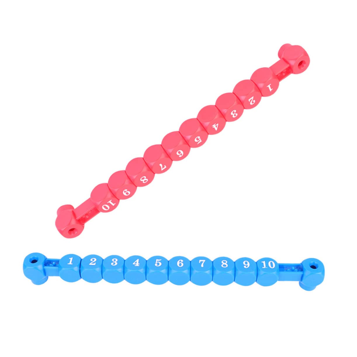 Gatuida Tischfußball Zählleiste 2er Set - Punktezähler Für Kicker Aus Robustem Kunststoff