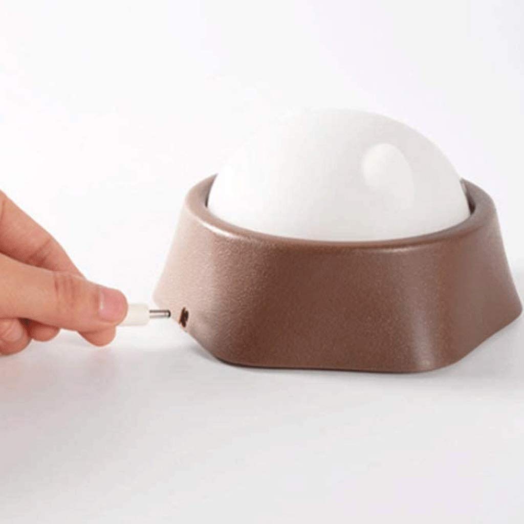 ADITAM LED Mignon veilleuse Rechargeable et Portable drôle Lampe de Chevet bébé pépinière Blanc Chaud veilleuse pour Chambre Bureau étude en Plein air Double The Comfort
