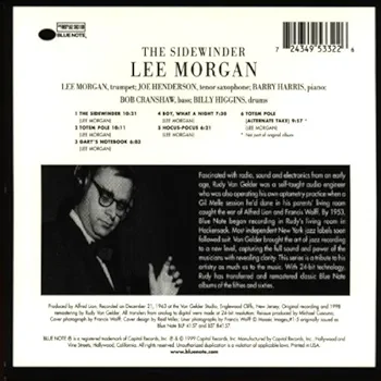 Lee Morgan - The Sidewinder CD付き Morgan, Lee - The Sidewinder - Amazon.com Music