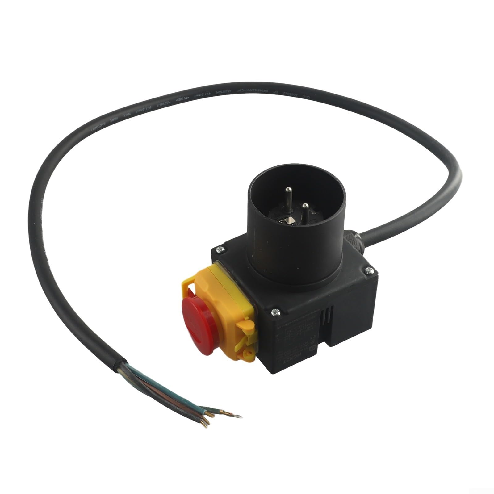 HCK3T 23221153 Commutateur de fendeur de bûches pour bois 250 V 16 A avec protection étanche IP54 pour équipement d'alimentation extérieur