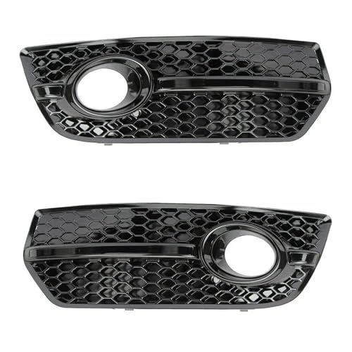 Couvercles de phares antibrouillard Q5 2009-2012 pour réparer une calandre cassée noir