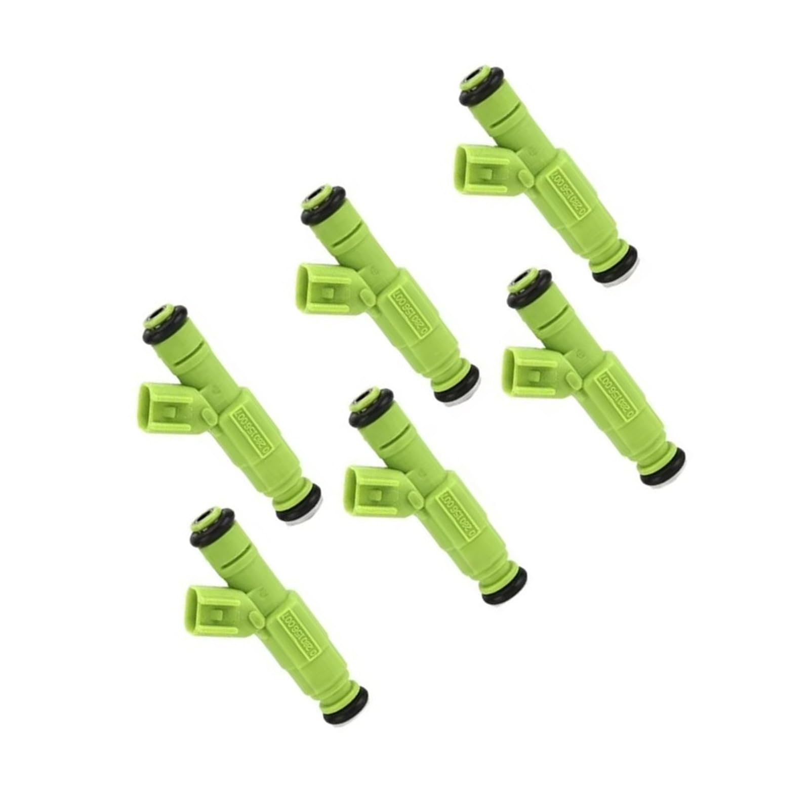 Injector Nozzles Compatible with Chrysler for Town for Country 2001 2002 2003 2004 2005 2006 2007 for Voyager 3.3L V6 0280156007 6PCS Fuel Injectors 04861454AA 812-12141