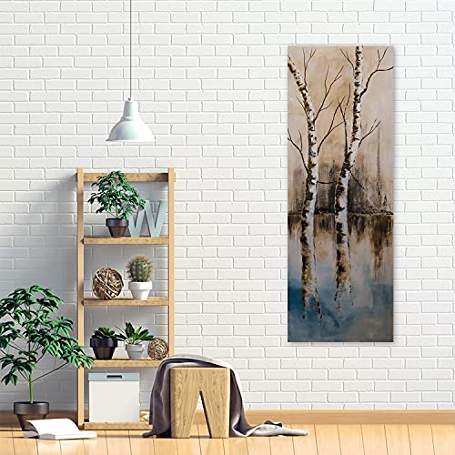 Feeby Quadro Tela Non Tessuta Alberi della Natura