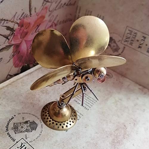 3D metalowe łamigłówki mechaniczne Model ręcznie robione rzemiosła do wystroju domu - motyl, ornament do biurka Prezenty urodzinowe