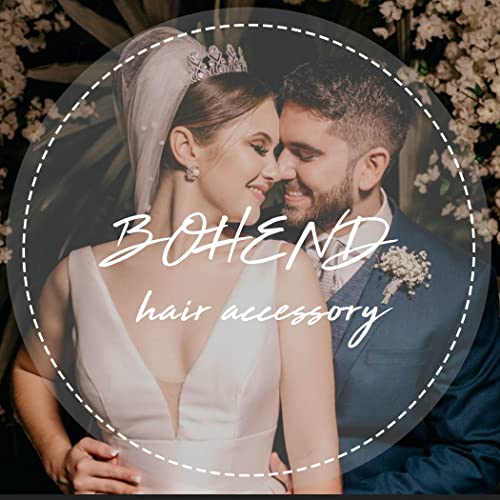 Bohend Strass Pettine Cristallo Posticci Nozze