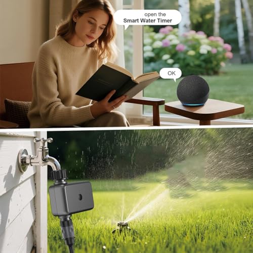 Minuterie d'irrigation Tuya ZigBee programmable pour économiser l'eau