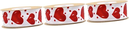 COHEALI 3pcs Wedding Decoration listones para manualidades Ribbon for Crafts Curling Ribbon Gift Ribbons Wedding Packaging Packing Ribbon Gift