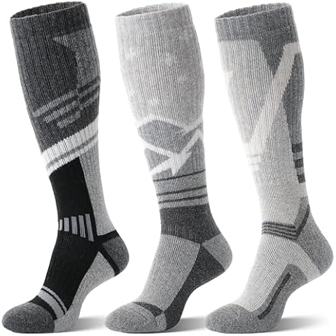Sandsuced Merino Wool Ski Socks Cover