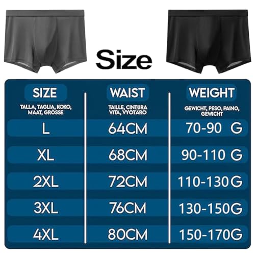 Ice Boxer Pro for men, Nuvellor Ultra Comfortable Premium Silk Underwear,Cooling Breathable Seamless High elasticity2