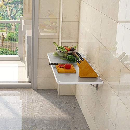 Table pliante en acier inoxydable 304 CHEWYNP murale et modulable - 6