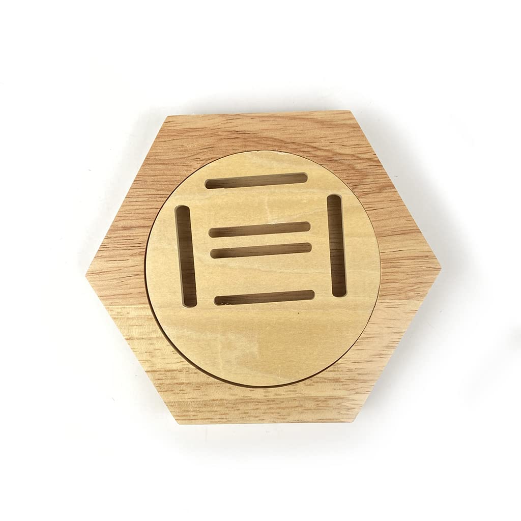 Medaille Aufbewahrungsbox für Läufer, Sport-Medaillenständer, sechseckig, Tropfenform, 2/5/6/7/13 Stück(Hexagon Shape,2Pcs)