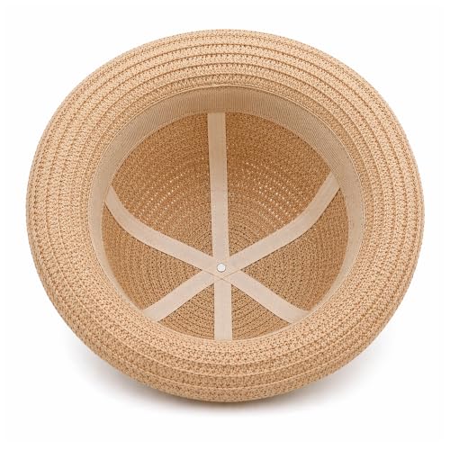 Image of VRITRAZ Baby Boy's and Girl's Kids Children Cute Printed Cartoon Gift Summer Fancy Dress Straw Fasion Hat Cap 1
