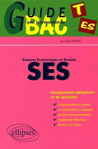 Guide pour la préparation au bac ES : Sciences économiques