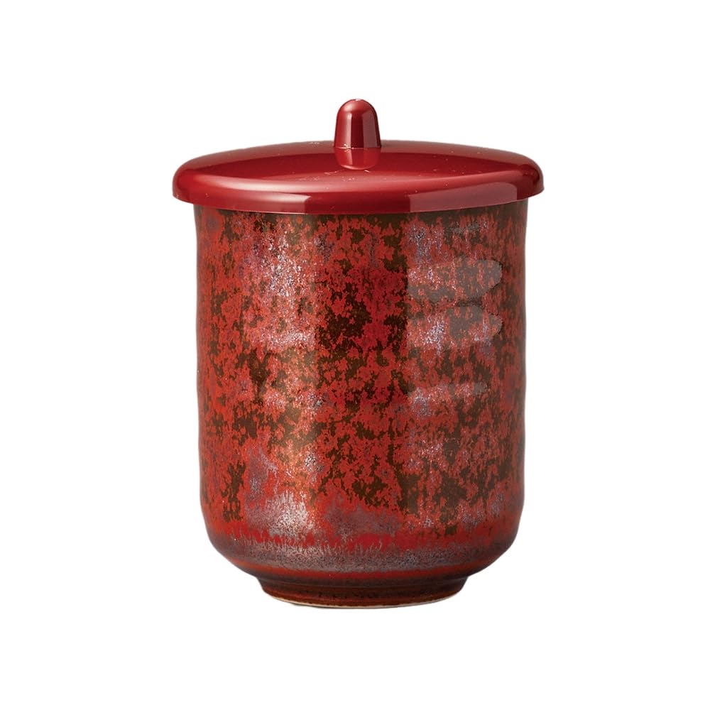 Red Dragon Sencha Bowl with Lid