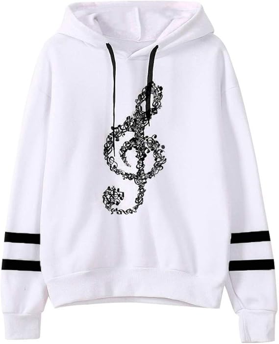 Amazon レディースパーカー トップスbobogojp音符プリント長袖フーディー 女性用 春秋上着 安いワイルド シンプル カラフル 日常普段着お出かけ外出用日韓風ファッションs xl 多色展開 ゆったり きれいめストリート系ジュニアドレス トレーナー パーカー 通販 Amazon レディースパーカー トップスbobogojp音符プリント長袖フーディー 女性用 春秋上着 安いワイルド シンプル カラフル 日常普段着お出かけ外出用日韓風ファッションs xl 多色展開 ゆったり きれいめストリート系ジュニアドレス トレーナー パーカー 通販