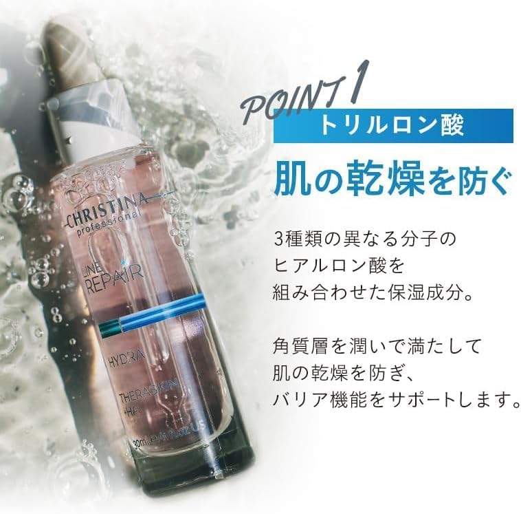 Amazon.co.jp: [CHRISTINA] ヒアルロン酸美容液 セラム 導入美容液