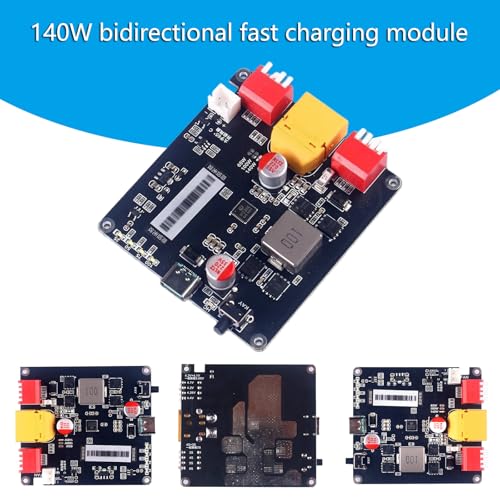 Módulo de carga rápida bidireccional IP2366 de 140W con control térmico para 2S-6S 3