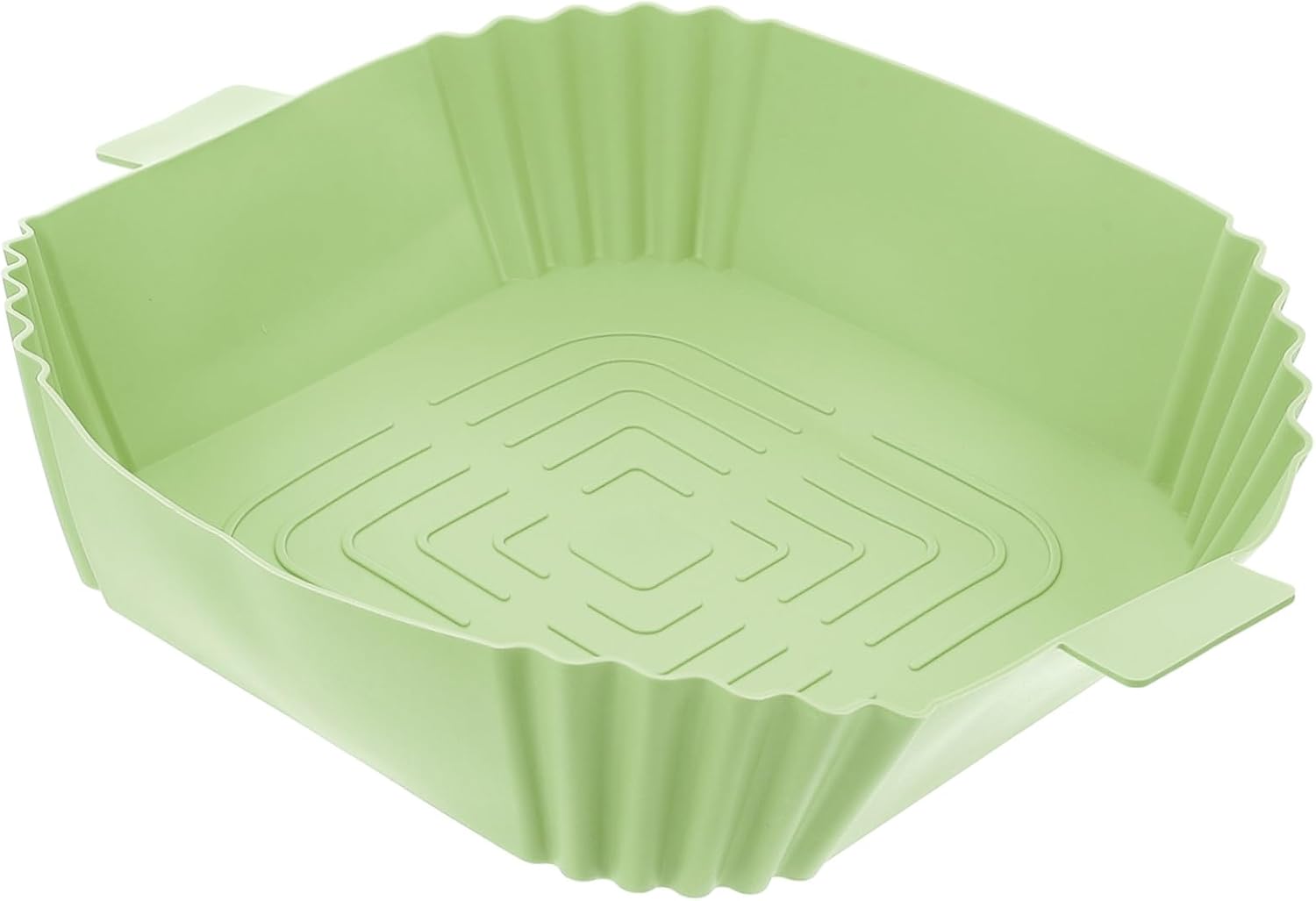 Air Fryer Silicone Pot Reusable Non Stick Silicone Mat for Air Fryer Baking Liner with Handle Design Prevents Stains and Preserves Food Air Fryer Silicone Pot Reusable Non Stick Silicone Mat for Air Fryer Baking Liner with Handle Design Prevents Stains and Preserves Food
