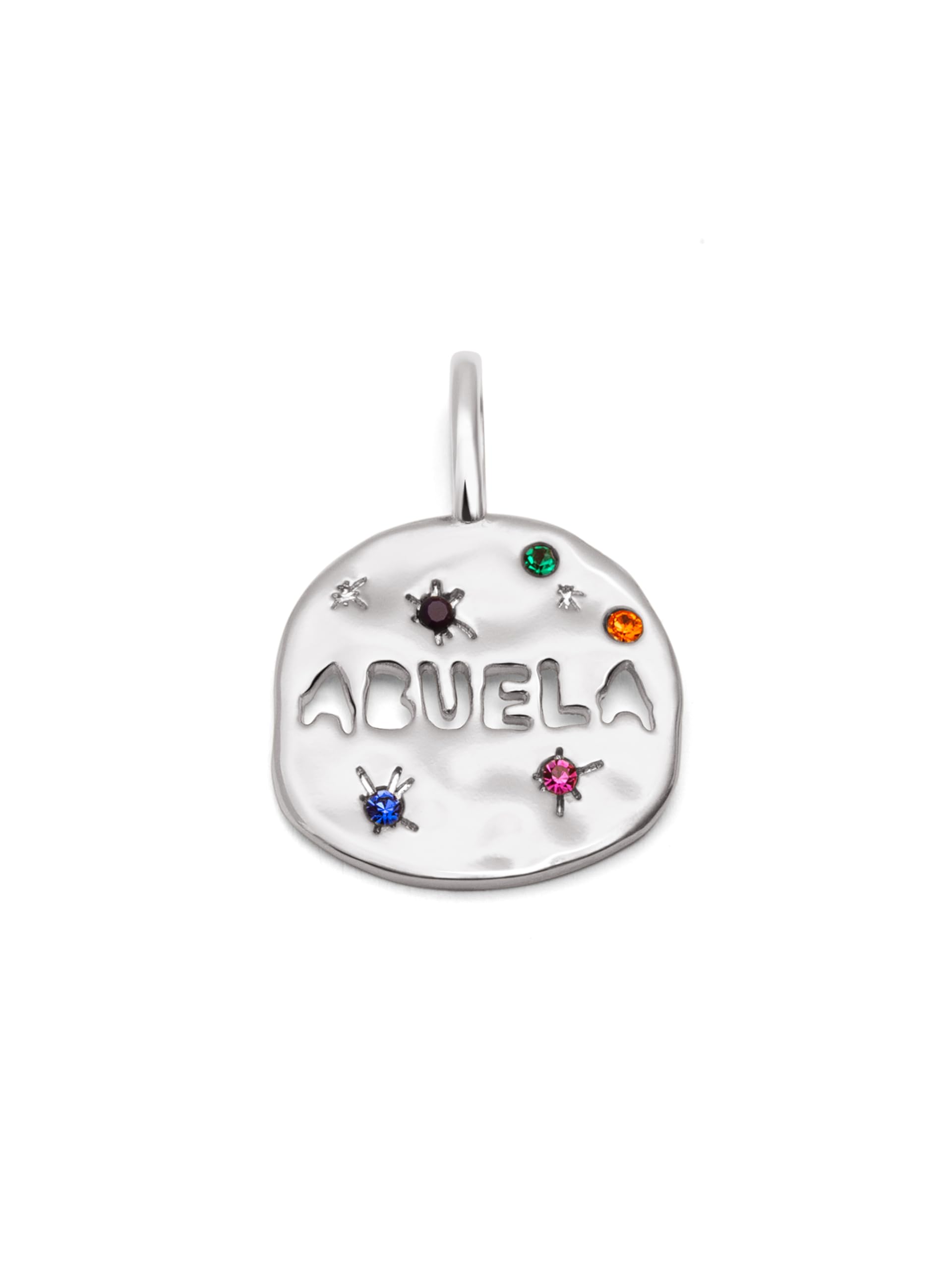 SINGULARU - Charm Abuela. Latón con Baño en Oro o Rodio y Circonita. Joyas Para Mujer. — view 8