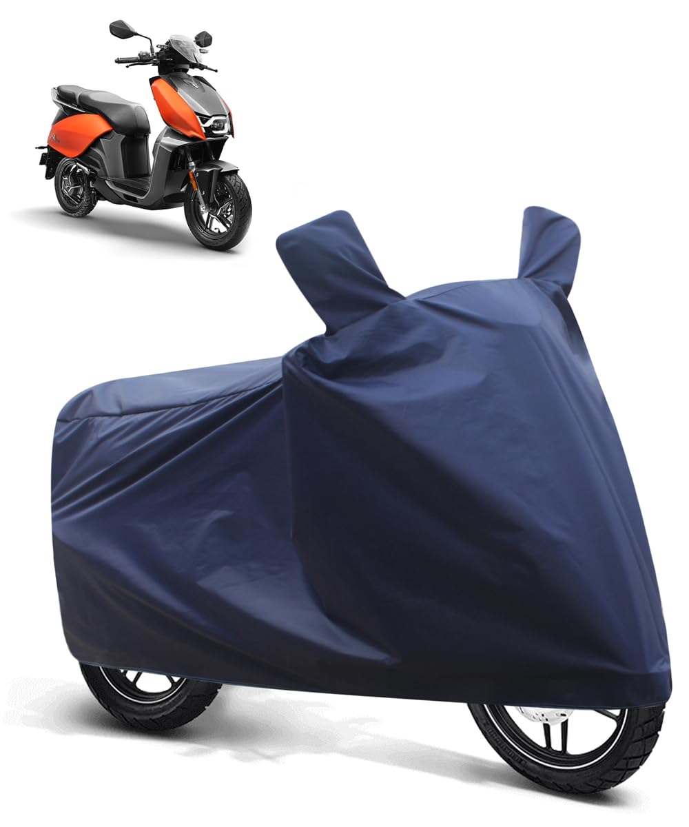 FABTEC Two Wheeler UV Protection & Dustproof Bike Cover Compatible with Vida V1 (Blue) (B0CJ31FHPT) Amazon Price History, Amazon Price Tracker
