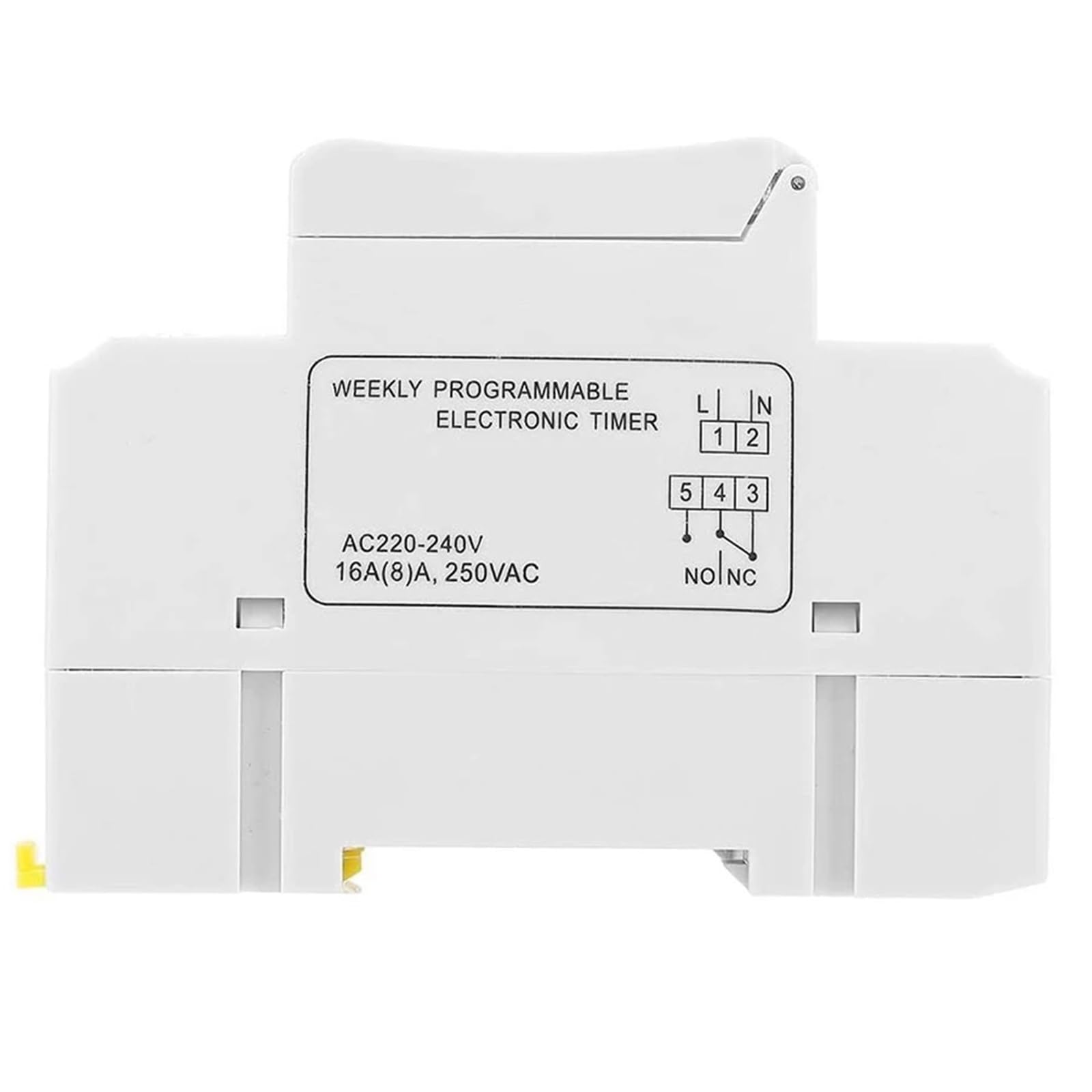 A61I THC15A cyfrowy przełącznik czasowy, programowalny, elektroniczny przełącznik czasowy, szyna DIN AC220-240 V