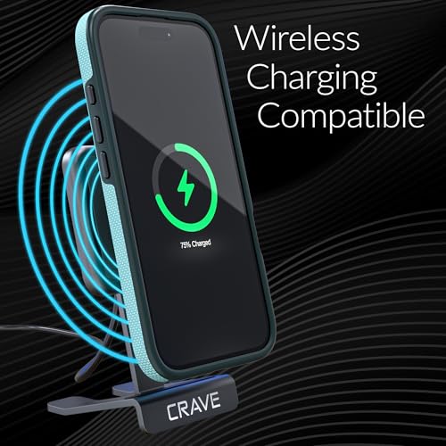 Image of Crave Dual Guard Compatible with iPhone 16 Case, Compatible with MagSafe Shockproof Protection Dual Layer Case for Apple iPhone 16 (6.1 inch) - Aqua