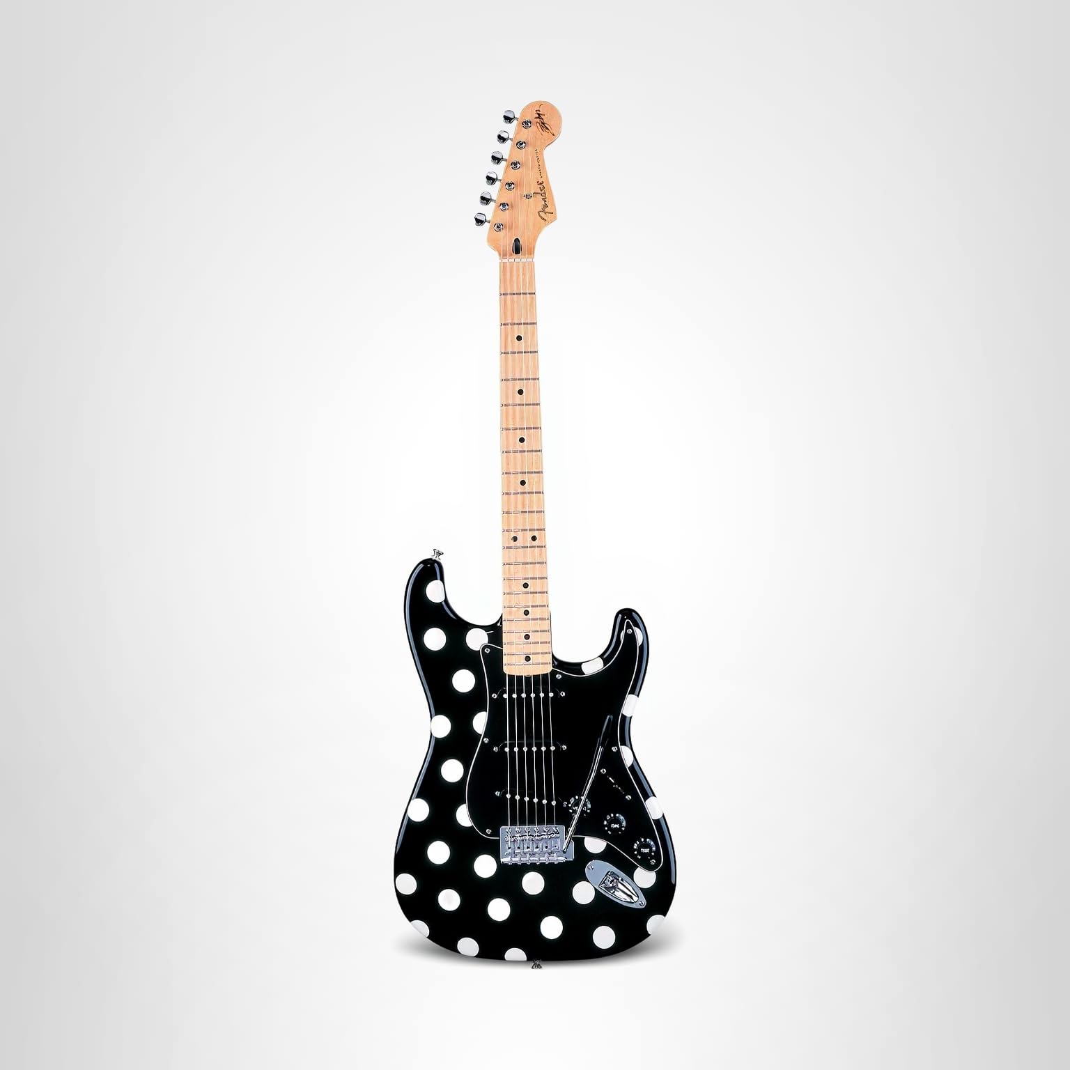 楽器 Fender Mexico Buddy Guy polka Dot stratocaster Fender Buddy Guy Standard Stratocaster, Maple Fingerboard, Polka