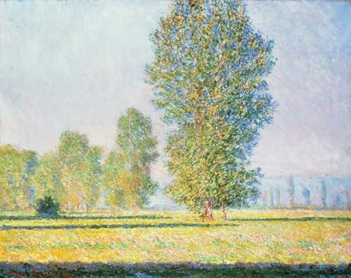 Poster Monet Le Pré de Limetz grand tableau impression toile decoration maison