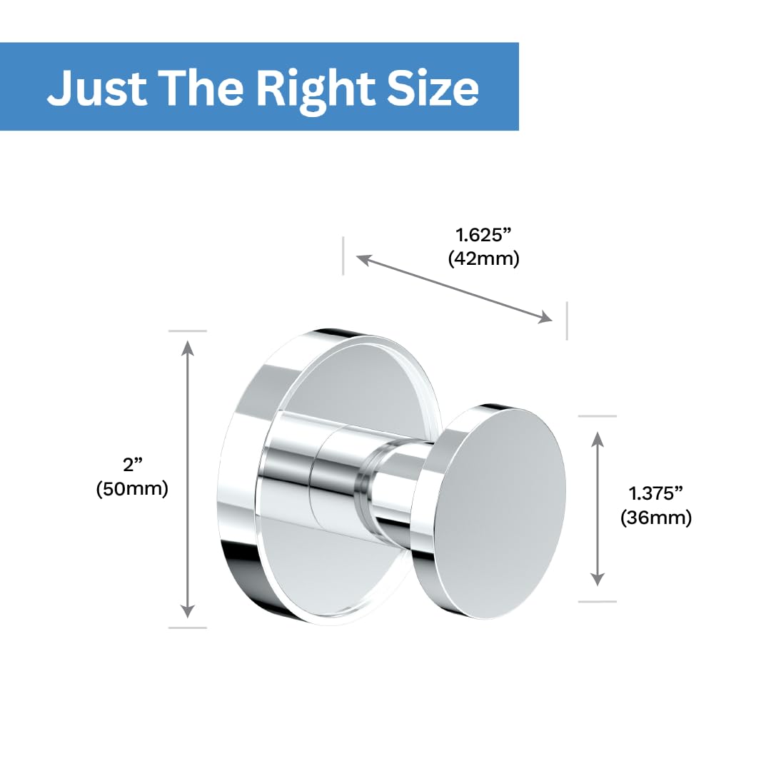 Gatco 5555 Sky Robe Hook, Chrome - Image 4