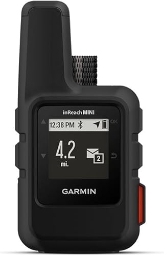 Miniatura 2 de Garmin InReach Mini ligero y compacto comunicador por satélite negro y mochila accesorio para dispositivos Garmin