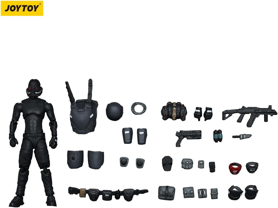 JOYTOY Battle for The Stars Action Figure 1/25 Fear XS-01 Night Raid Type-Pilot-Fear XS-02-Fear XS-03 Assault Type-Pilot 3PCS Collection Models Birthday Gifts