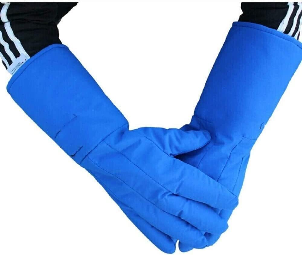 Guanti da Lavoro, Guanti antigelo Resistenti alle Basse Temperature Guanti Invernali da Lavoro for Celle frigorifere Lunghezza 38 cm