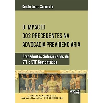 Capa do livro Impacto dos Precedentes na Advocacia Previdenciária, O - Precedentes Selecionados do STJ e STF Comentados - Atualizado de Acordo com a Instrução Normativa - IN PRES/INSS 128