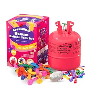 GreatWhip 22L Helium Tank Up To 100...