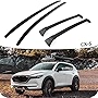 SNIXWOO Roof Rail Rack & Cross Bar for Mazda CX-5 CX5 2017 2018 2019 2020 2021 2022 2023 Luggage Baggage All Black