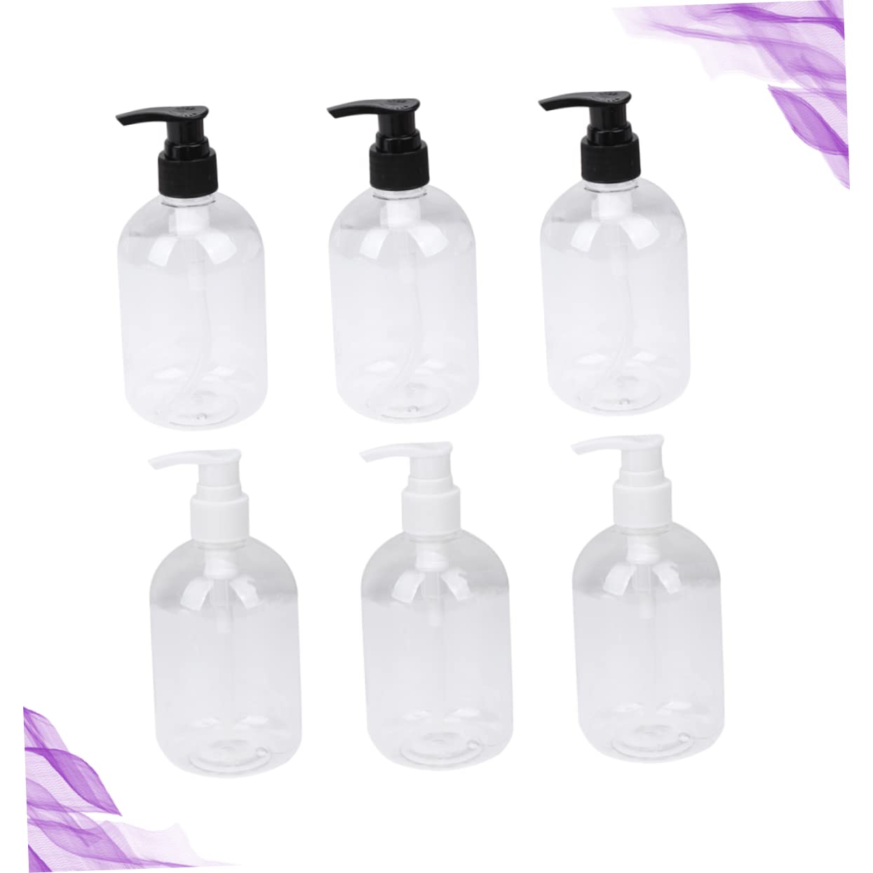 Zerodeko 12pezzi Bottiglie Contenitori Per Shampoo Da Flaconi Riutilizzabili Per Cosmetici Casuali Per Bagno e Viaggi