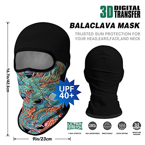 Image of 3D Balaclava Ski Mask Motorcycle Full Face Mask Outdoor Tactical Hood Headwear Mask Ghosts Skull Mask Men Women for Halloween