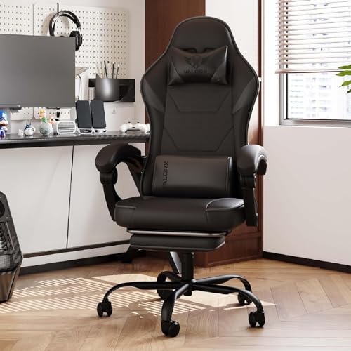 Valor X USA Striker | Ergonomic Gaming & Office Computer Chair | Premium PU Leather | Dual Massager...