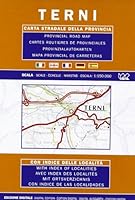 Terni, Umbria, Italy - Provincial Road Map 8879143107 Book Cover