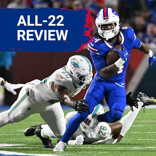 ALL-22 REVIEW: The Truth Behind Josh Allen’s Efficiency, James Cook Success & Defensive Struggles Podcast Por arte de portada
