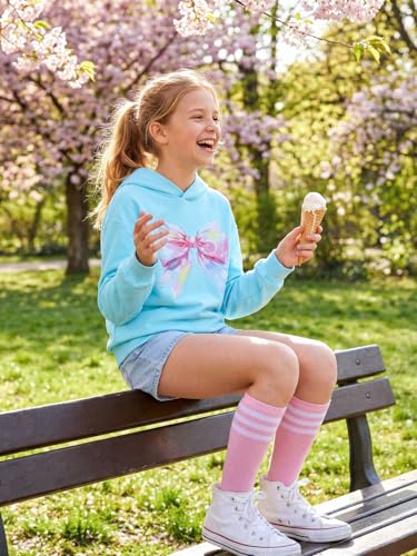 Image of WELAKEN Sweatshirts for Girls Toddler & Kids II Little Girl's Pullover Tops Sweaters & Hoodies