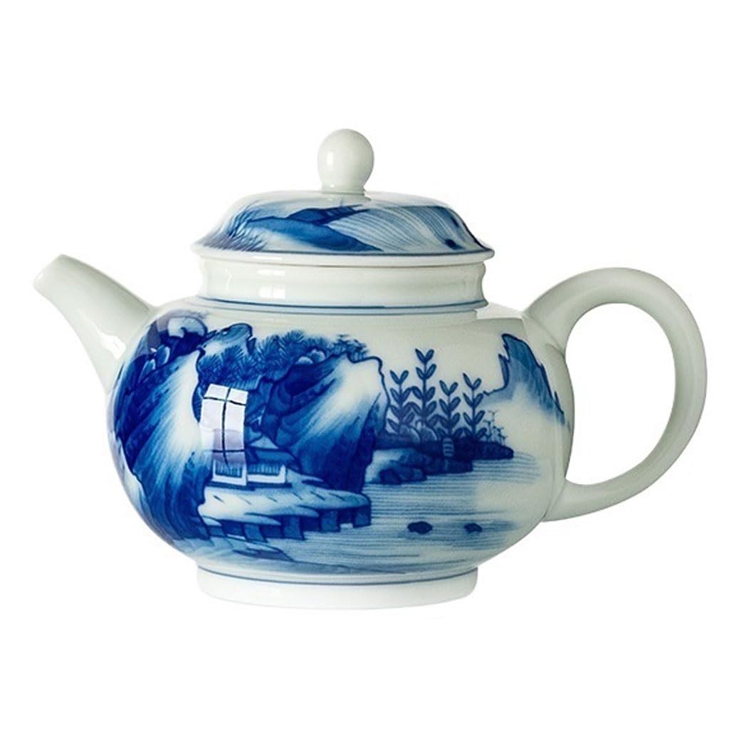 PBWERIGL Japanese ceramic tea pot, Chinese Kung Fu Hand Painted Ceramic Teapot With Filter