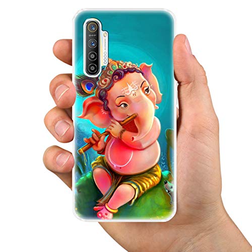Image of Fashionury inchBAL Ganesha Printed Mobile Back Cover Case Compatible for Realme Xt