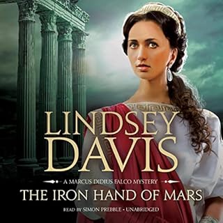 The Iron Hand of Mars Audiolibro Por Lindsey Davis arte de portada