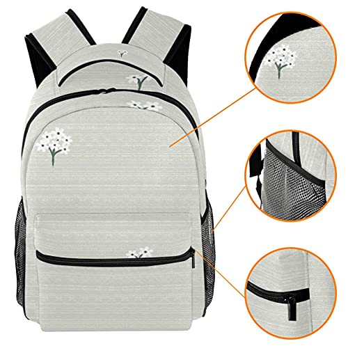 Sac à dos de voyage haute capacité imprimé silhouette décontracté pour femme