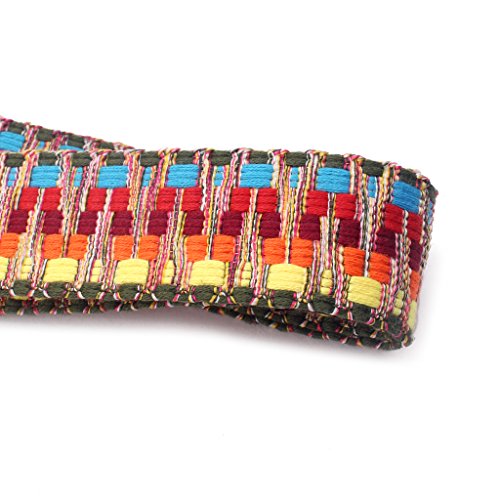 Sangle réglable à rayures avec extrémité en cuir pour ukulélé, guitare, banjo, mandoline - Les Beatles, Paul McCartney, John Lennon, RIngo Starr, George Harrison Sangle réglable à rayures avec extrémité en cuir pour ukulélé, guitare, banjo, mandoline – Image 7